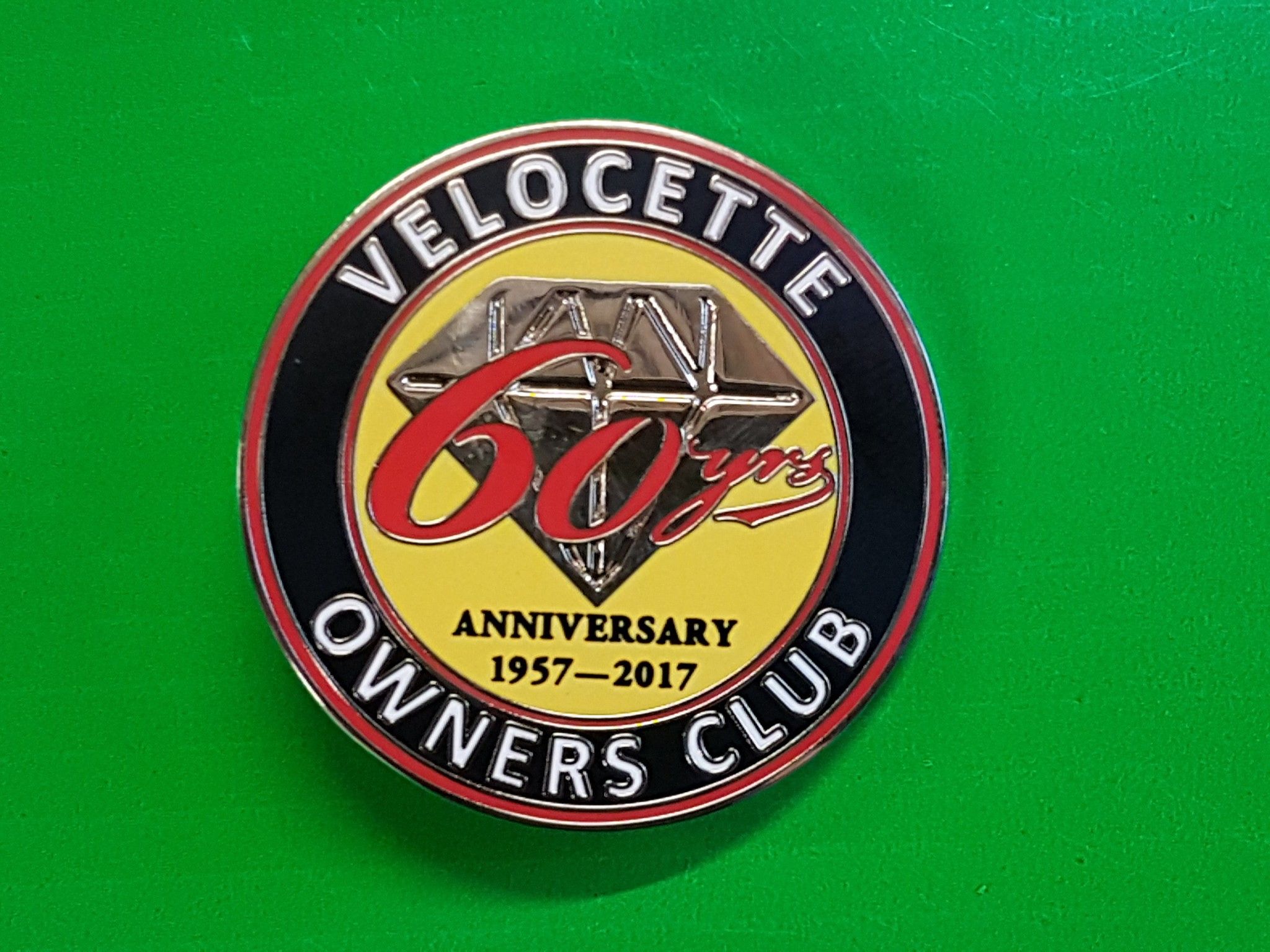 Small 60th Anniversary badge