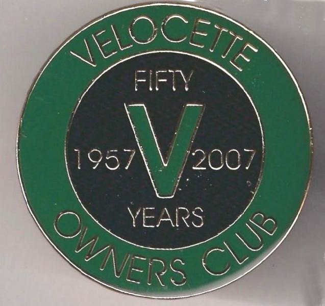 50-year Anniversary Machine Badge