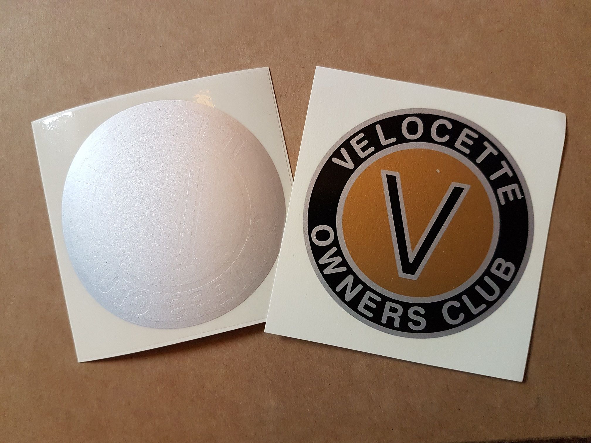 Pack of Velocette stickers